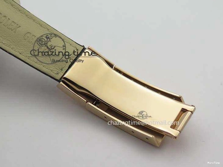 MiroTime 0326 Comfortable Daytona 116515 Noob 1:1 Best Edition Black RG Dial On Black Leather Strap A 3788